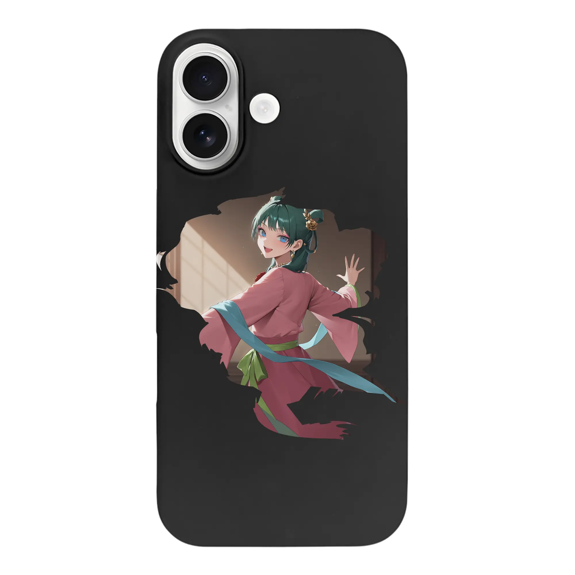 薬屋のひとりごと グッズ,猫猫 - iPhone 17 シリーズ シリコンケース 薄型 耐衝撃 指紋防止 ソフトタッチカバー 精密フィット 傷防止 保護ケース iPhone 17/17 Air/17 Pro/17 Pro Max 対応